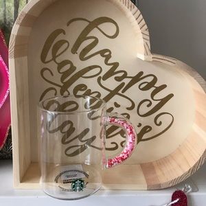 RARE Starbucks Valentines Confetti Mug